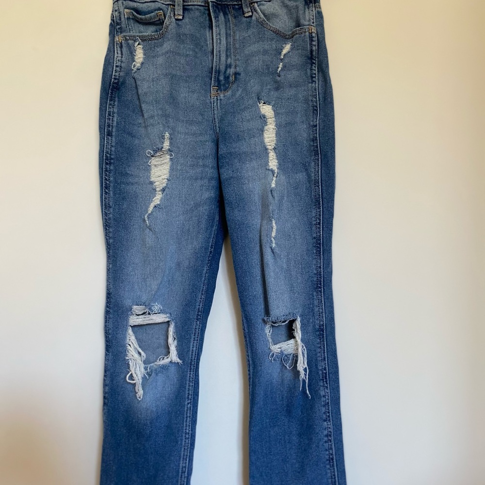 Hollister mom jeans